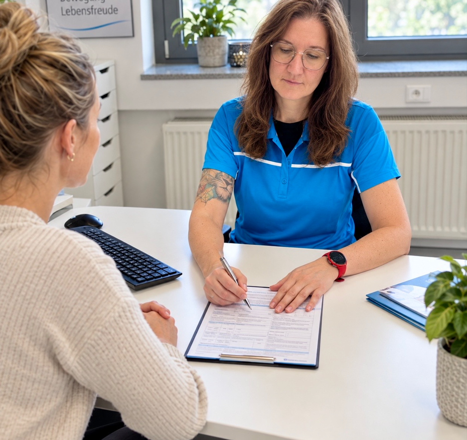 Erstes Kennenlernen im persönlichen Gespräch